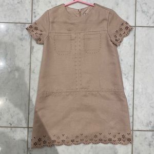 Mayoral children’s suede-look dress